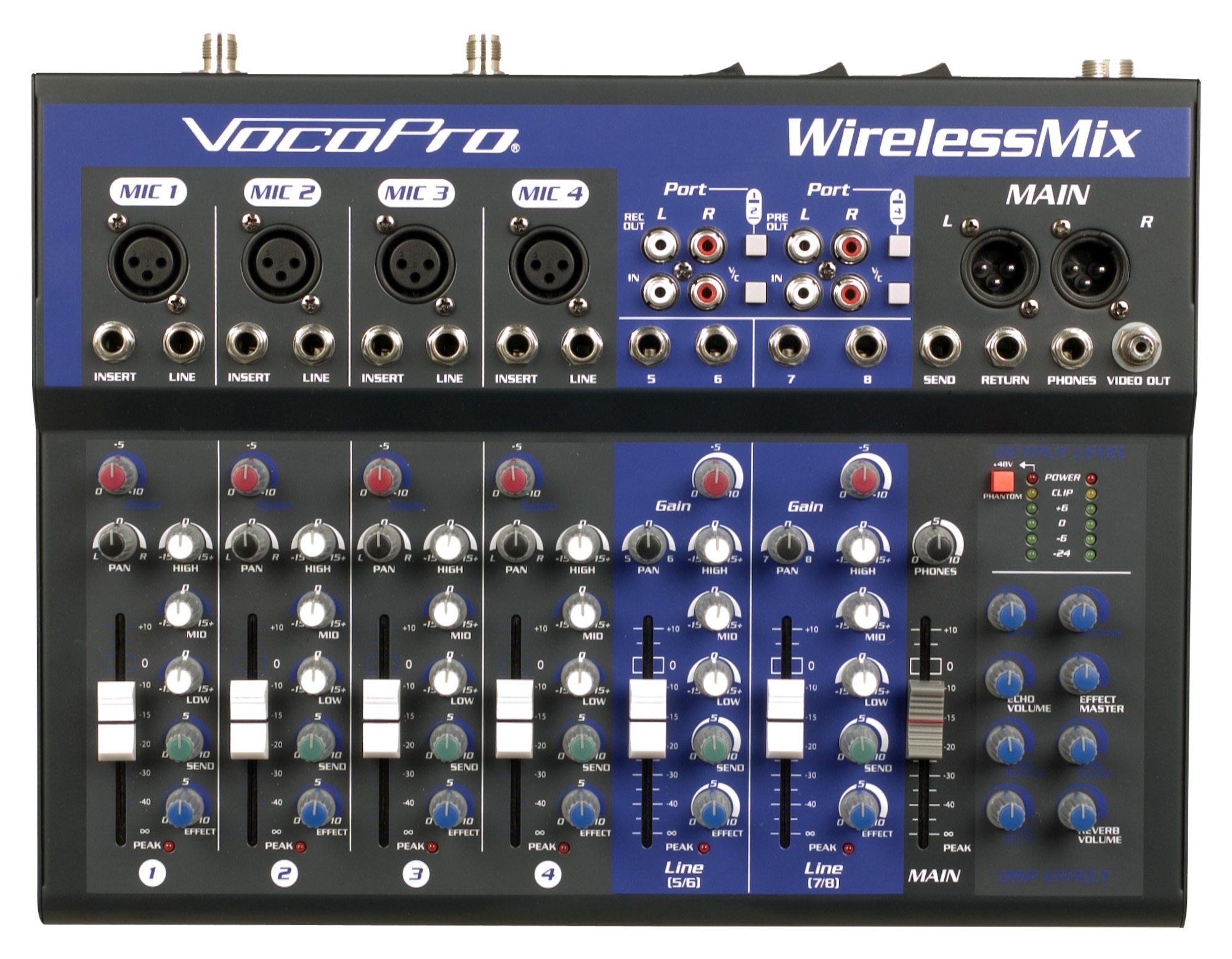 Amazon.com: VOCOPRO WirelessMix-2 All-In-One Live Sound / Karaoke