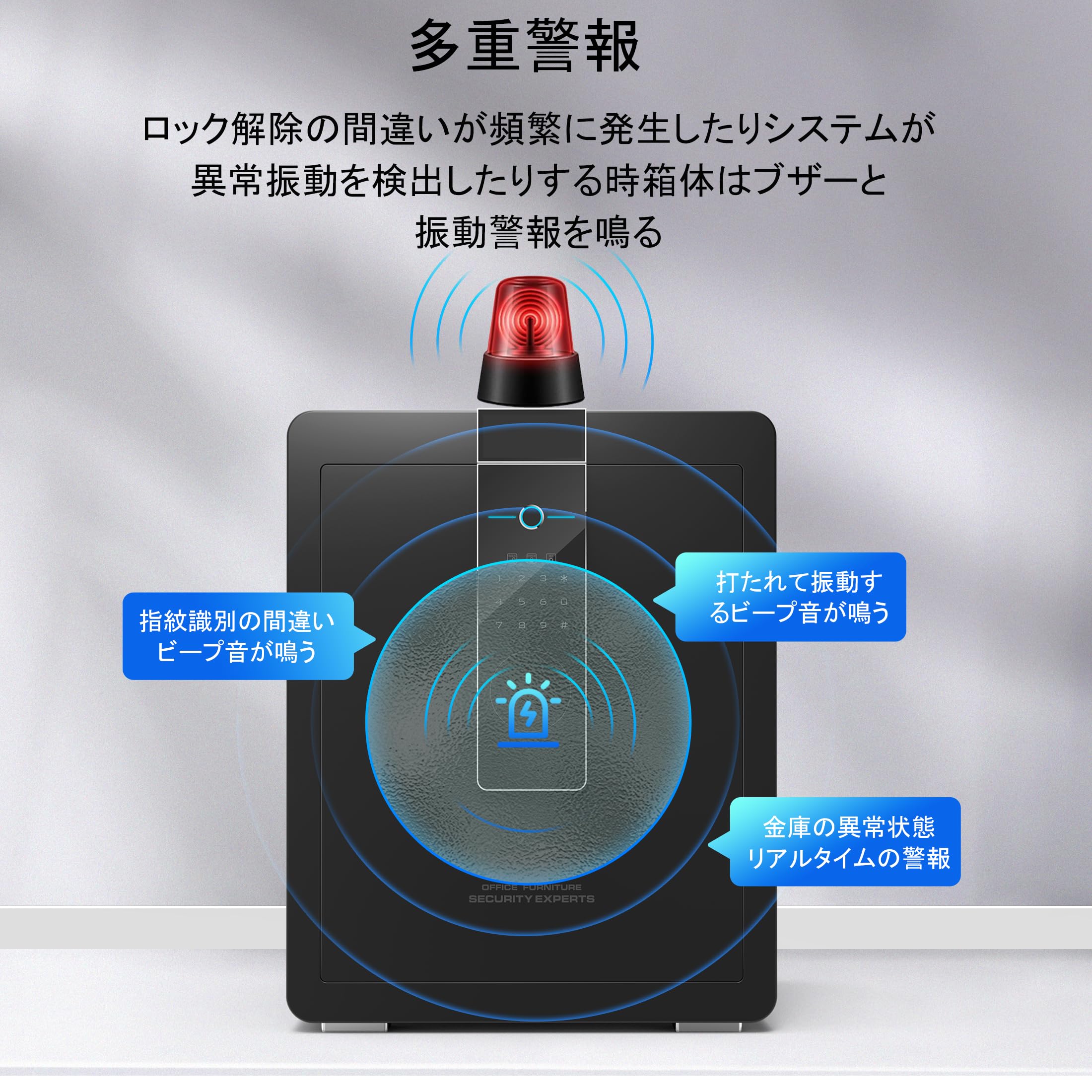 GIRGBE【強化版】超大 家庭用 暗証番号 52L 金庫 GIRGBE【強化版】超大 家庭用 暗証番号 52L 金庫 床・壁に固定可能
