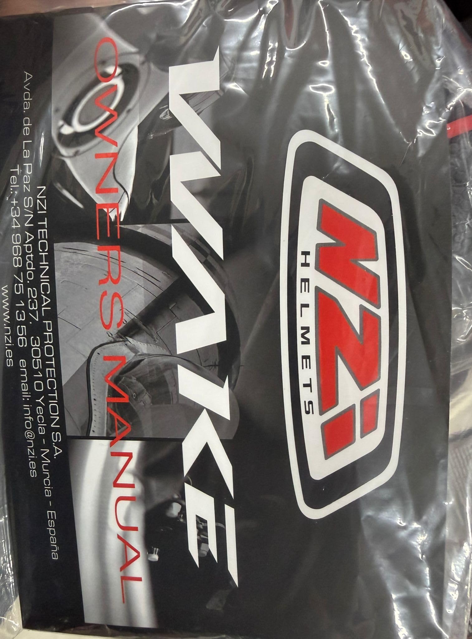 NZI Casco De Moto Integral Retro Revival Negro Mate Talla M