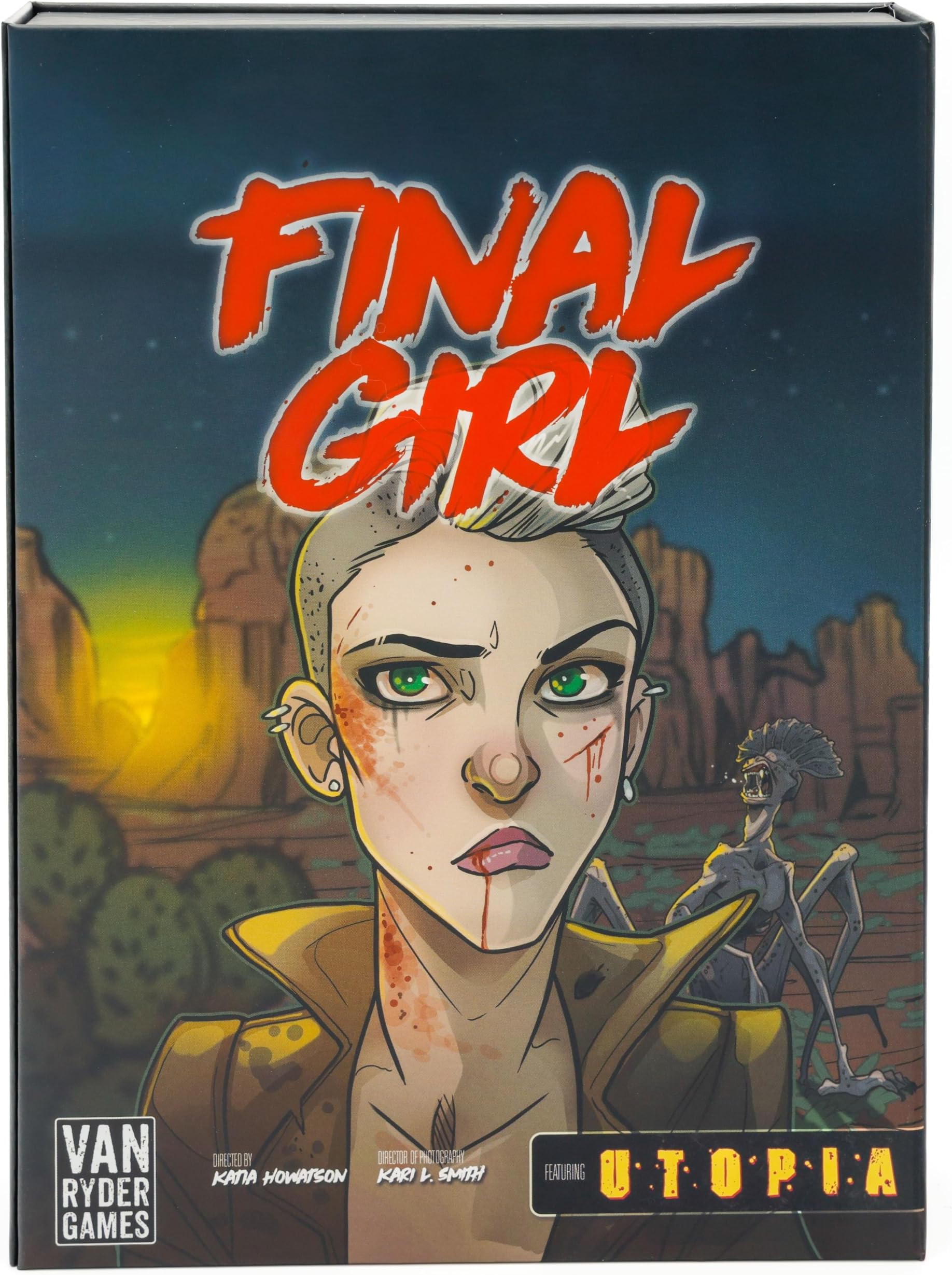 Van Ryder Games - Horror Board Game - Final Girl - Don't Make a Sound - Feature Film Box - Core Box Required - 1 Player - 20-60 Minutes Gameplay - Teens & Adults, Ages 14+ (English Version)