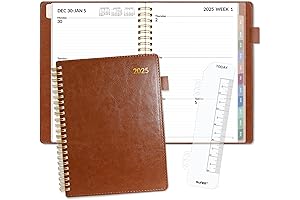 SUNEE Vegan Leather Daily Planner 2019