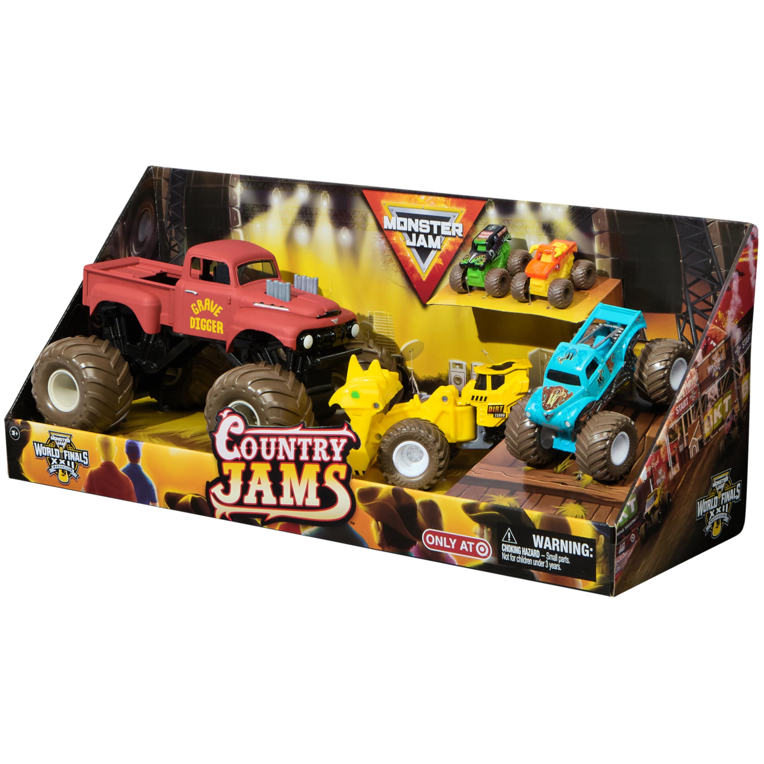 Country Jams - Confezione da 5 pezzi di Monster Jam
