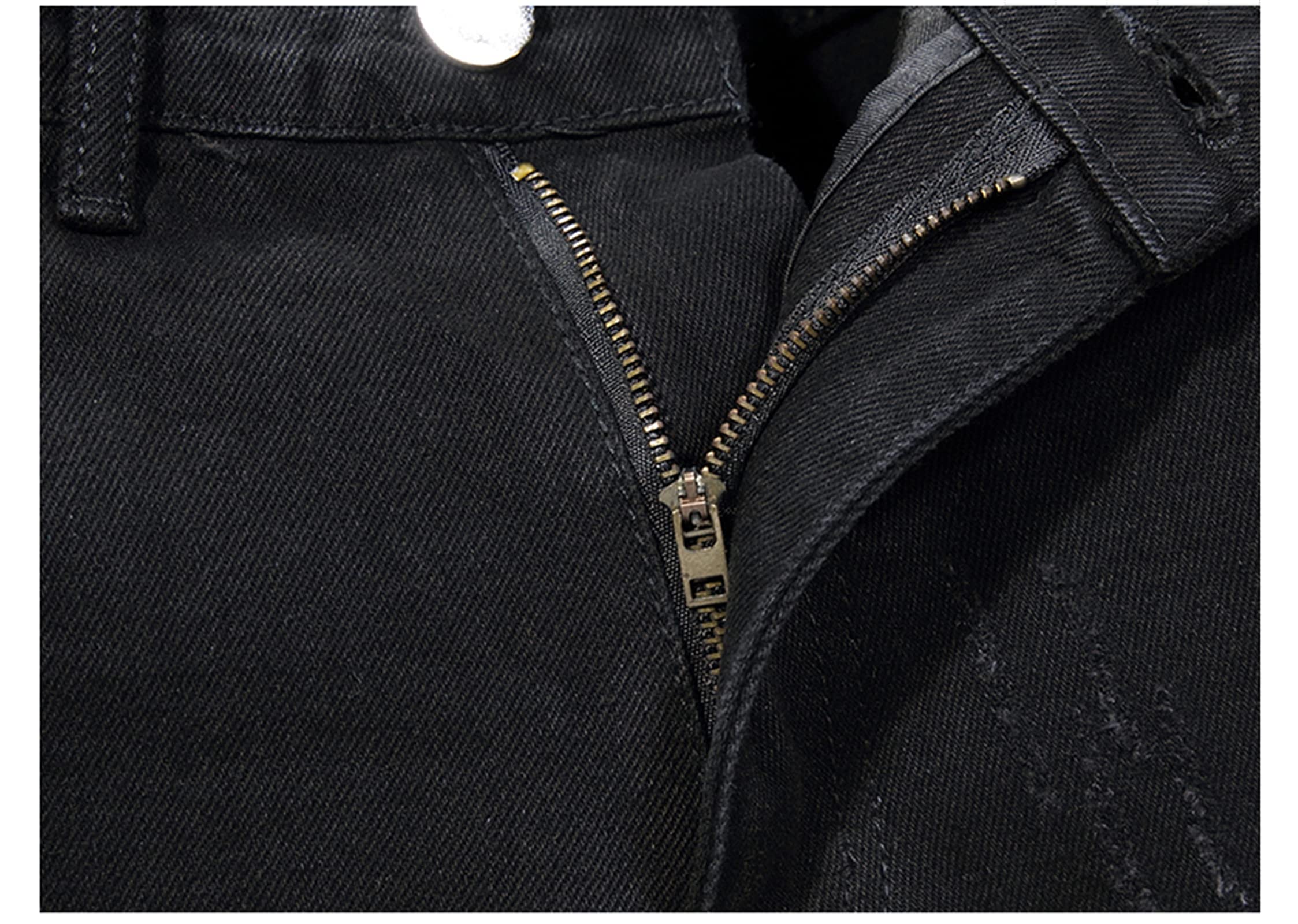 Jeans Déchiré Homme Slim Trou Vintage Biker Pantalon En Denim Extensible Jean Skinny Serré Pants Casual Jean Stretch Décontracté Vintage Pantalon Crayon