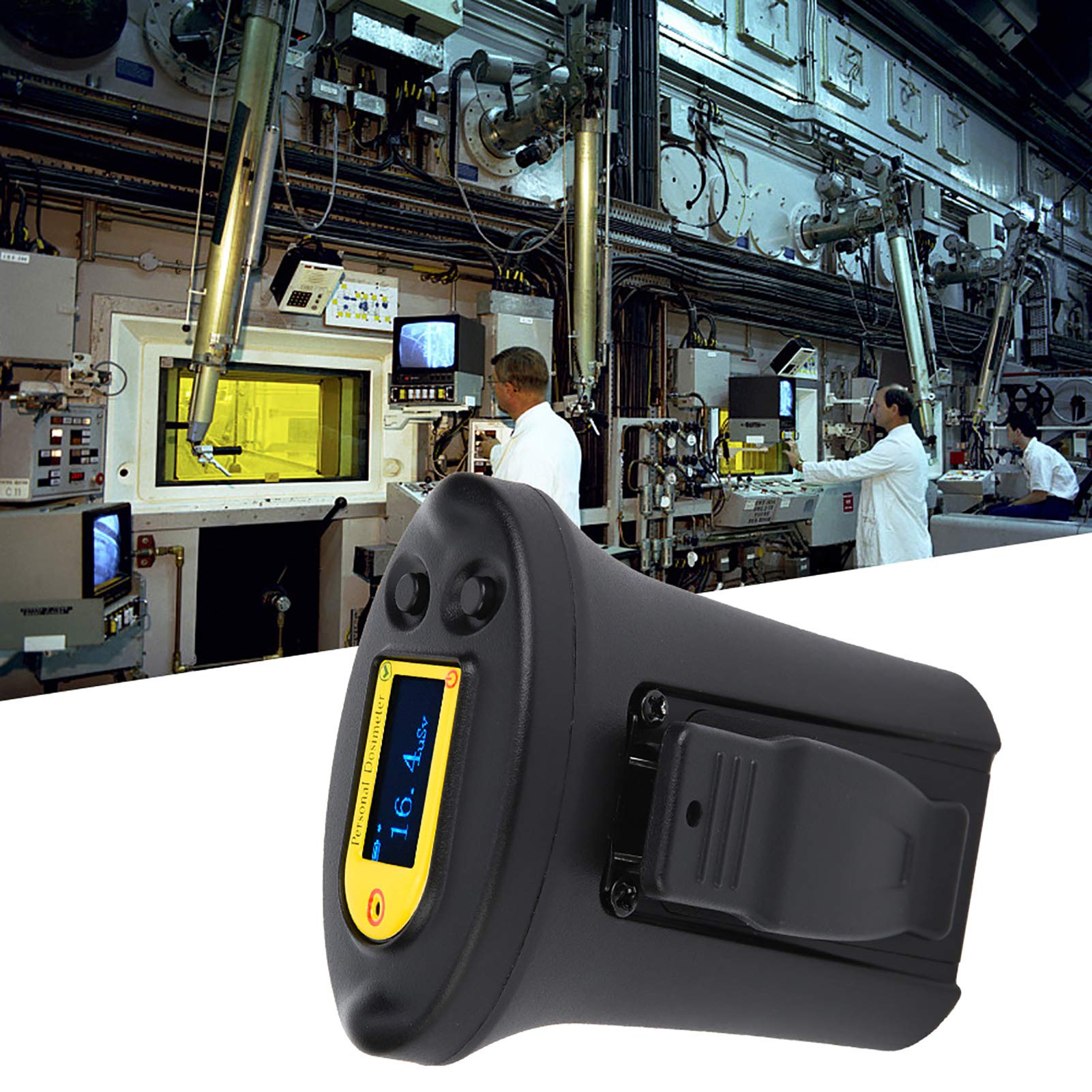 Hyuduo RG1100 Rilevatore di Radiazioni Portatile Ad Alta sensibilità X Y Allarme Dispositivo ABS Tasso di Dose da 0,10 USv/h a 10 MSv/h per Monitoraggio di Laboratorio e di Sicurezza