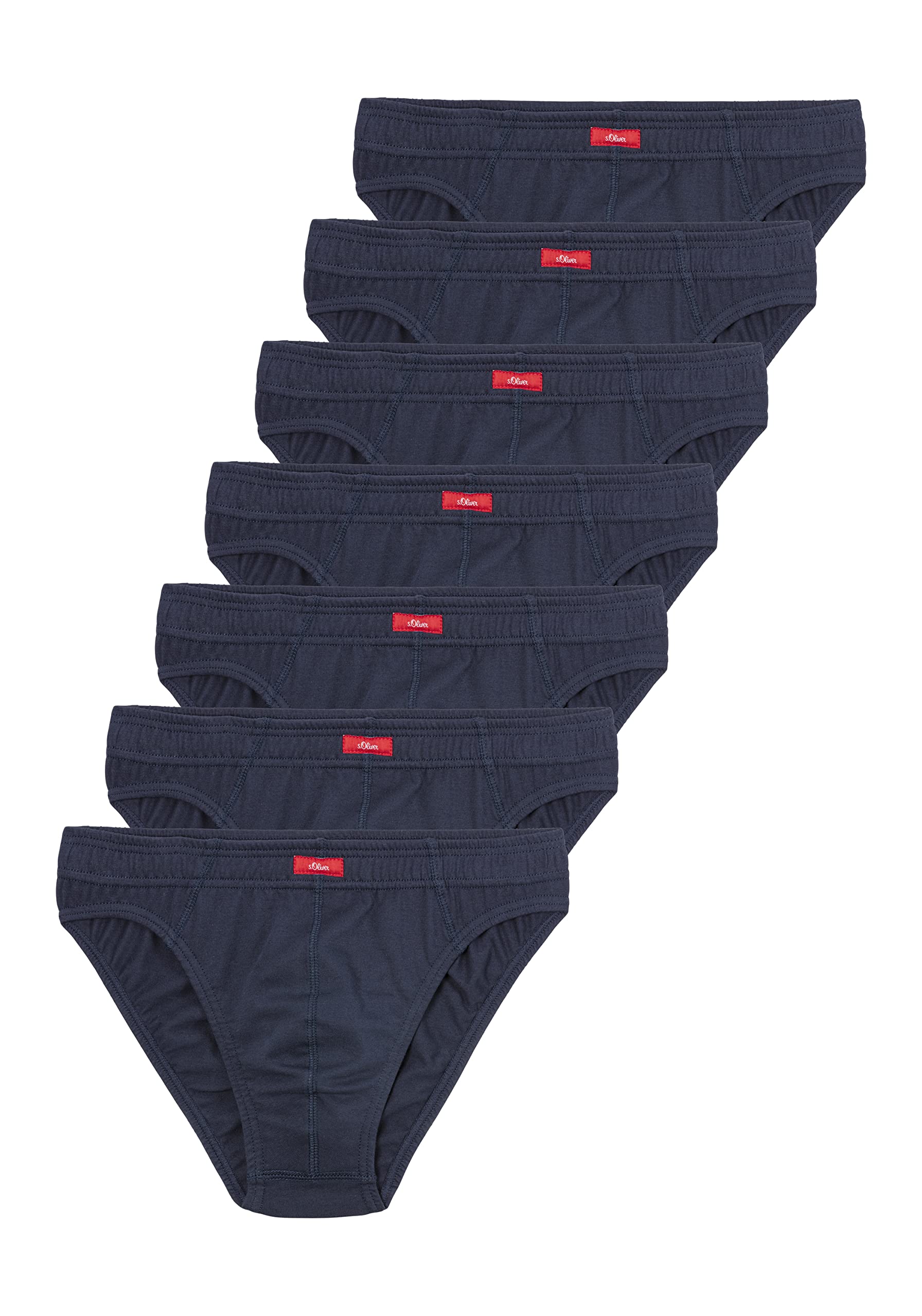 s.Oliver - Basic - Slip / Unterhose - 7er Pack (L Blau)