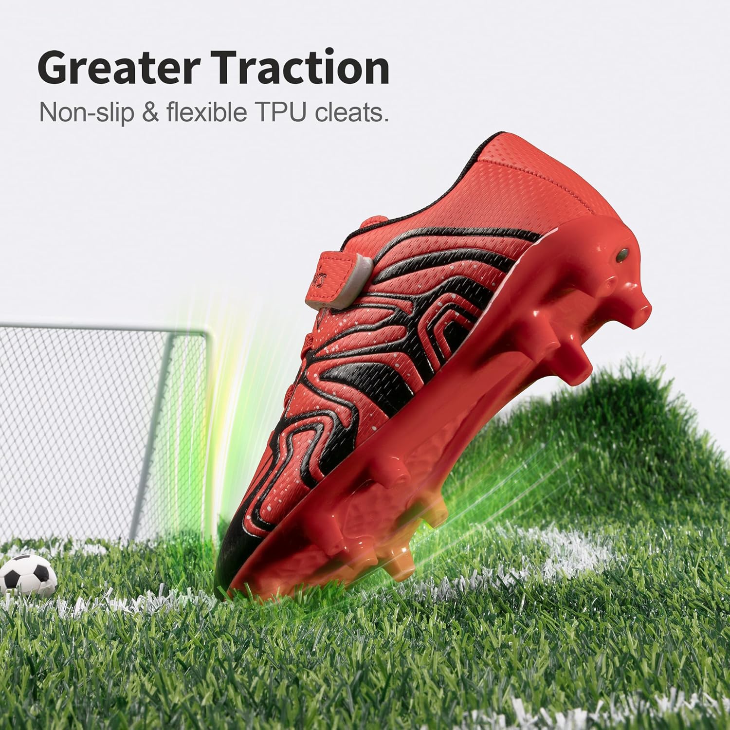 DREAM PAIRS Boys Girls Soccer Cleats Kids Youth Multi Ground Outdoor Football Shoes for Little/Big Kid - Image 6