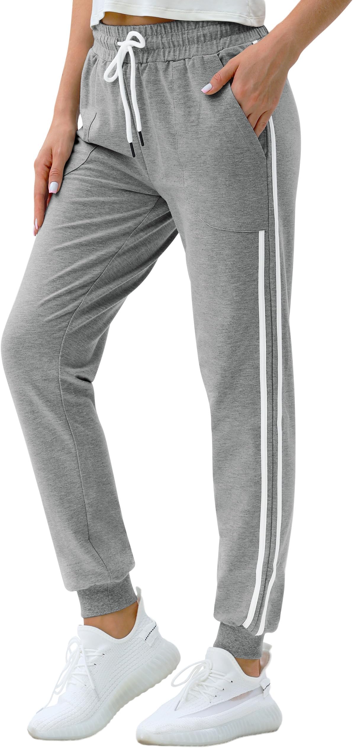 one stripe jogger pants