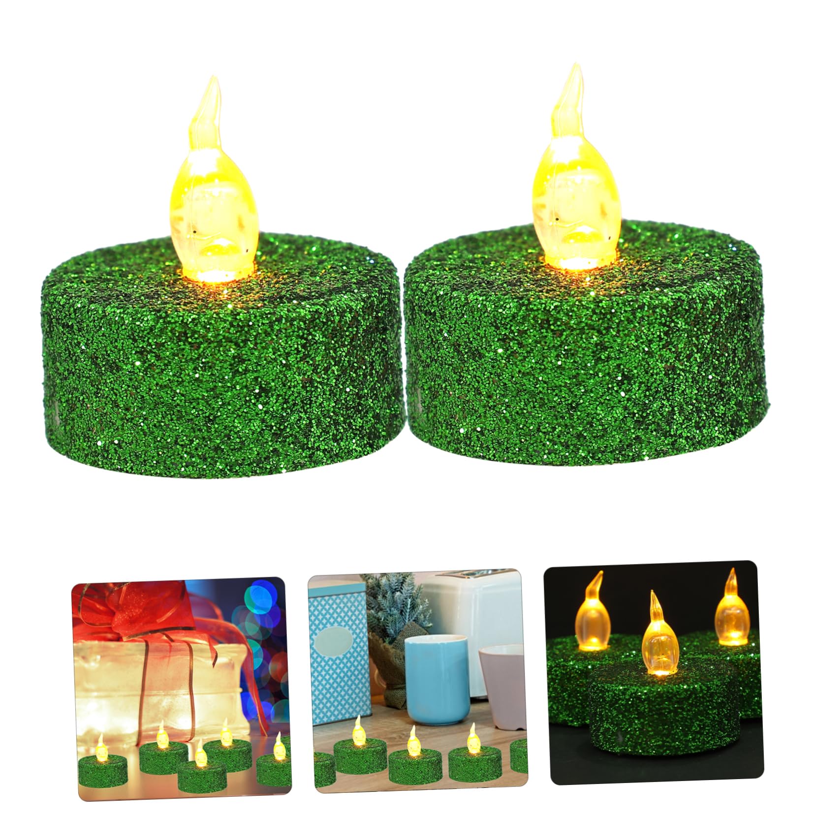 VICASKY 36 Pezzi Candele LED Tealight Fiamma Effetto Lampade Elettroniche per Decorazioni Matrimonio Feste e Illuminazione e Duratura