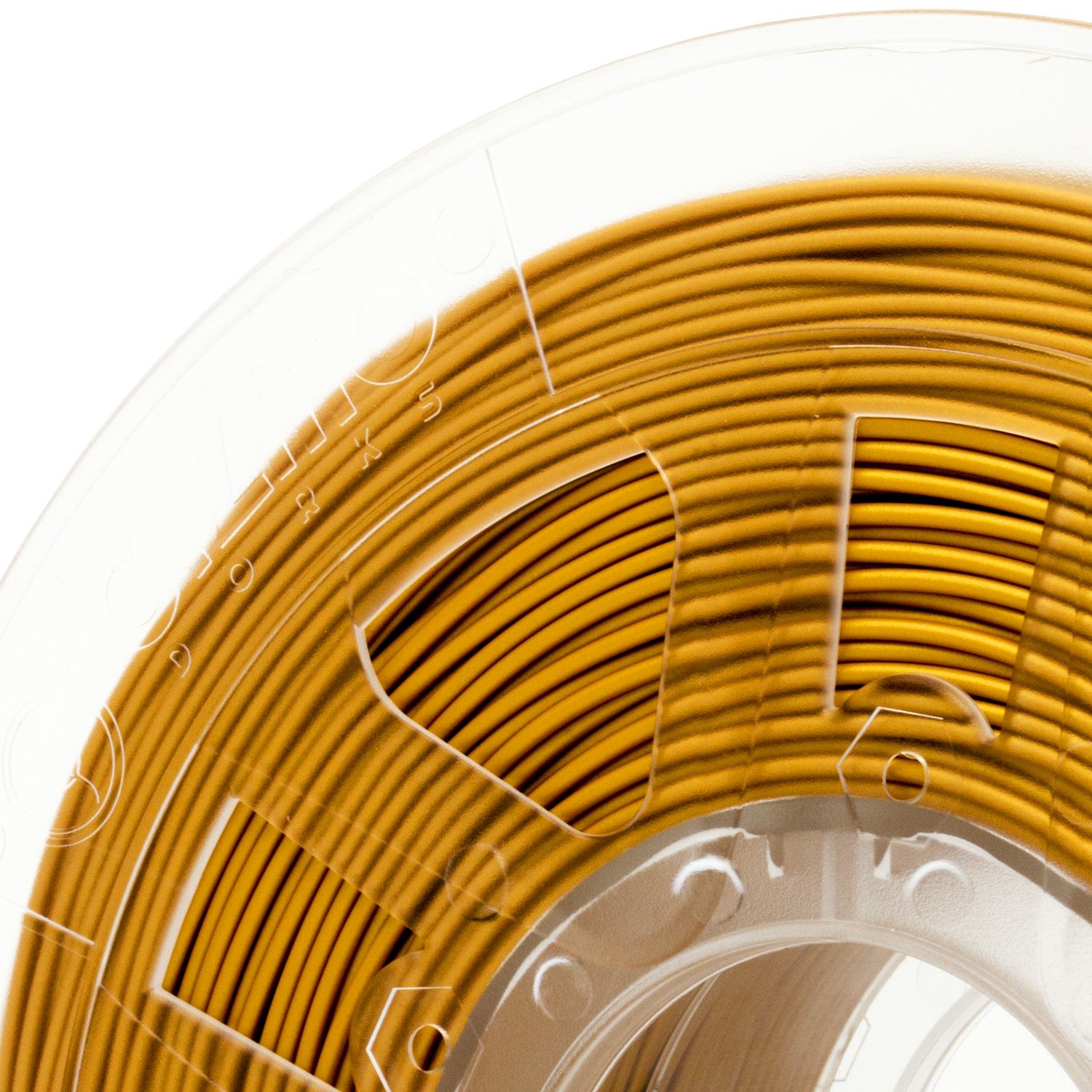 Gizmo Dorks 1,75 mm PLA Filamento 1 KG/2.2lb para impresoras 3d, color dorado