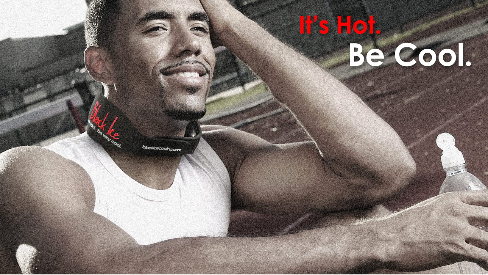 CCX-S Neck Cooling Wrap von Black Ice Cooling Bleiben Sie kühl in der Hitze, kühlt Sie ab und hält Sie kühl im Sommer Hitze und Feuchtigkeit (schwarz)