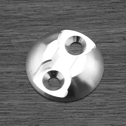 Miniatura 7 de ECSiNG Kit de punto de anclaje redondo de amarre para riel de aerolínea, 10 unidades, accesorios para camión, ATV, motocicletas, motos de nieve