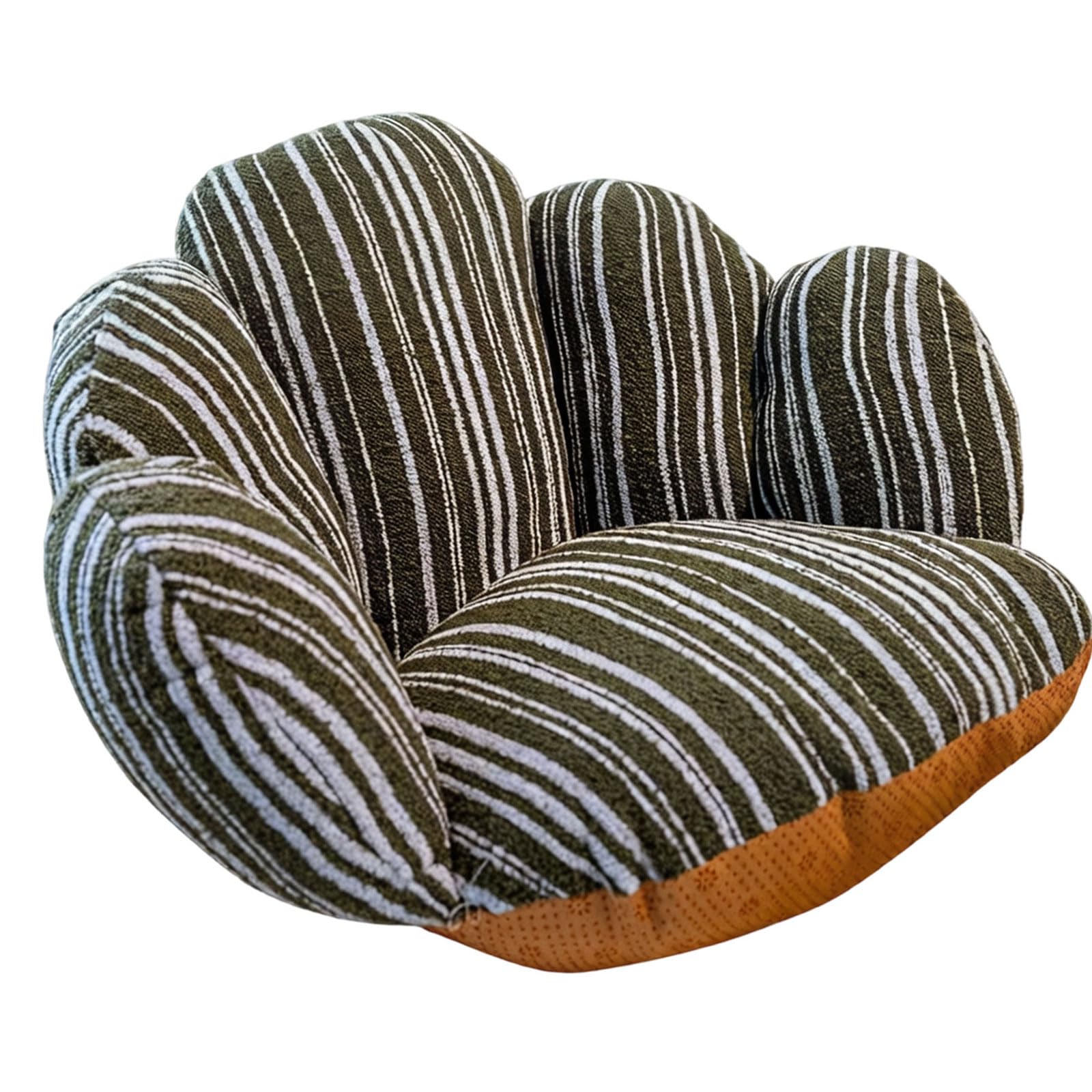 NEWFT Ergonomic Floor Pillow with High Densities PP Cotton Ideal for Yoga Living Room Pillow