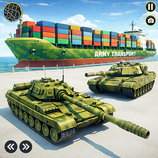 US Army Cargo Plane Tank Transporter Games 2026