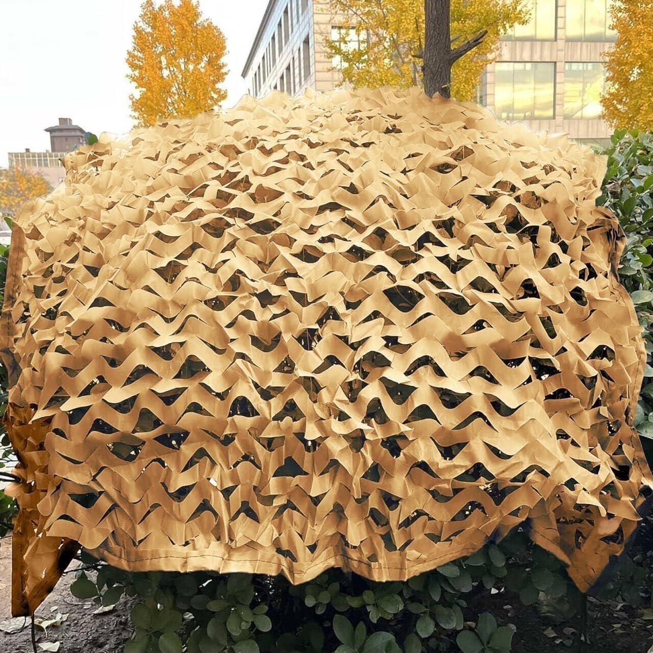 Malla de camuflaje de tela Oxford para jardín, pérgola, pantalla de privacidad, transpirable, resistente a la humedad