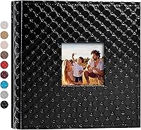 Vista 21 de Mublalbum Álbum de Fotos Pequeño 4x6 300 Fotos Cubierta de Cuero Libro de Fotos con Bolsillos Horizontales para Bebé Boda Aniversario y Familia Azul