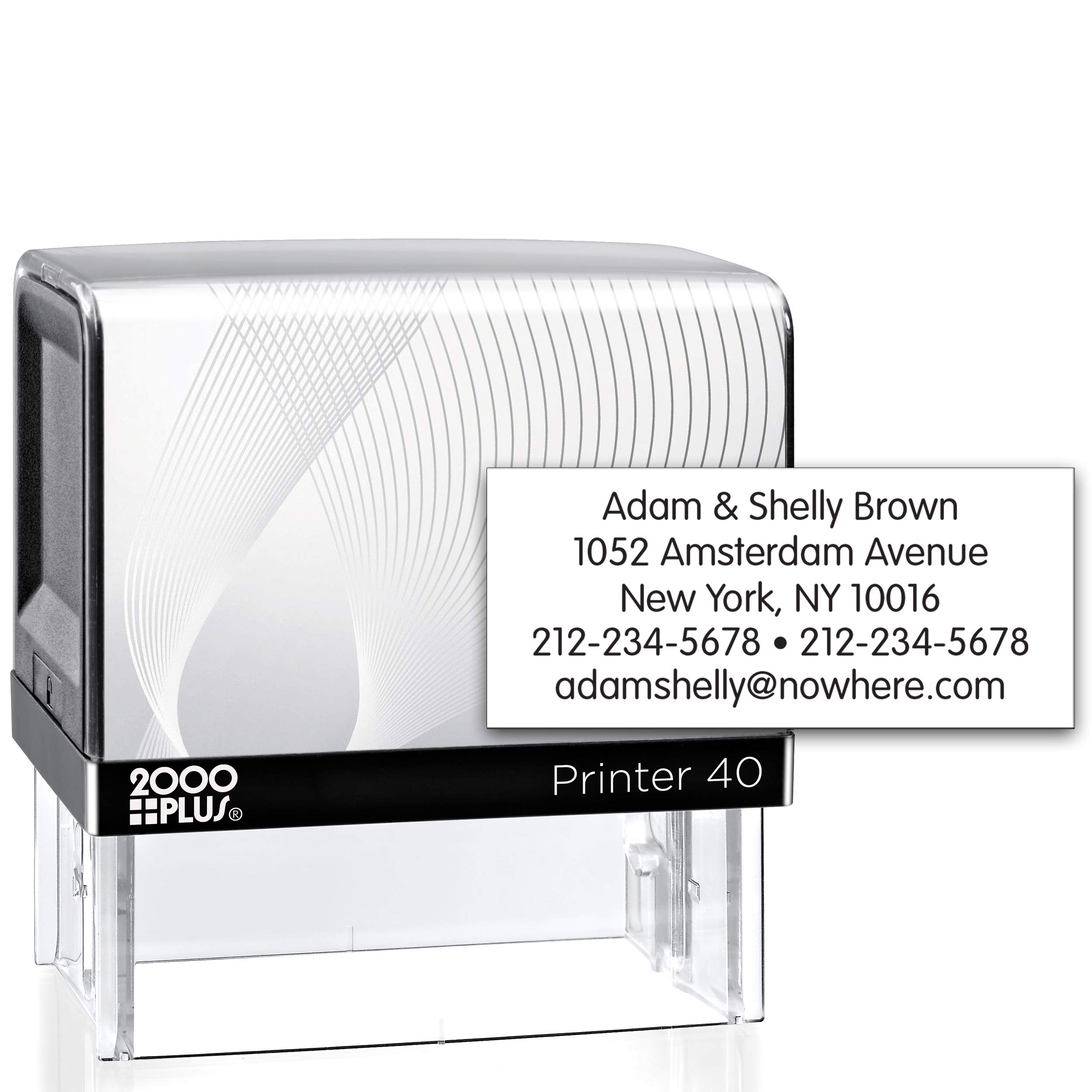 Rubber Stamp CreationCOLOP Large Size Self Inking Custom Text - Choose from Many Fonts & 15 Ink Colors