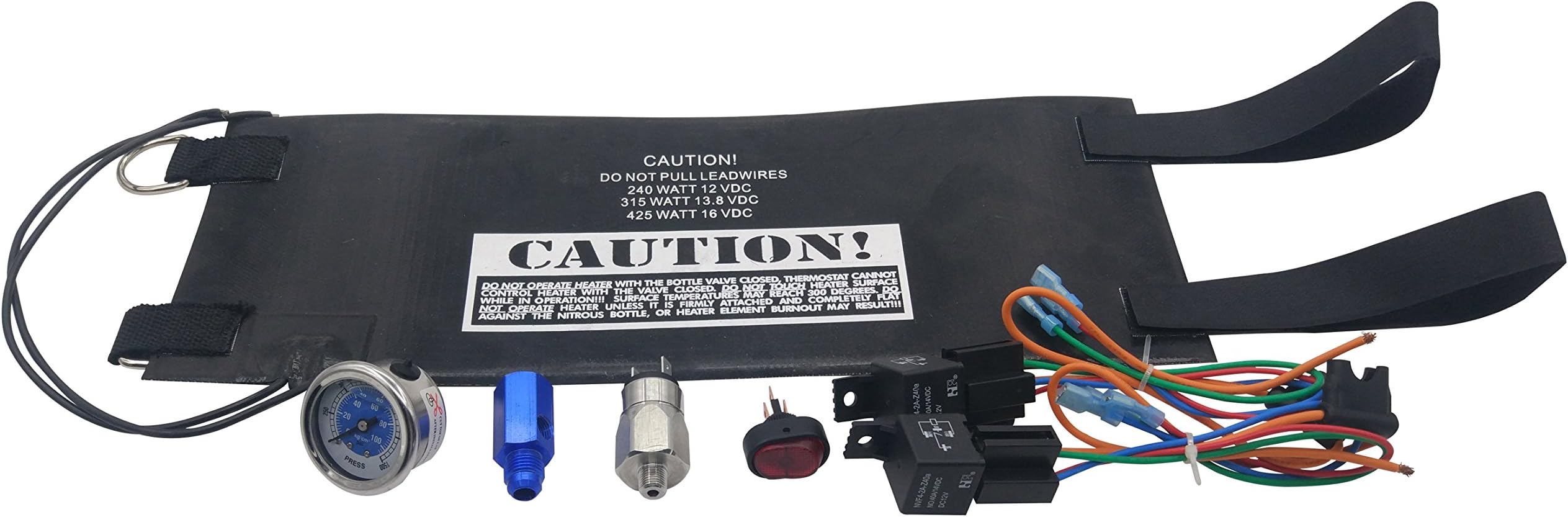 Dracarys Heavy Duty Fully Automatic Bottle Heater with Nitrous Gauge (12VOLT)