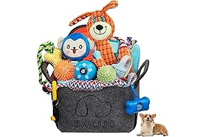 20PCS Puppy & Small Dog Christmas Gift Basket Set