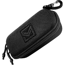 1TG Tactical Crushproof Hard Shell Glasses Case 180 Open MOLLE Pouch