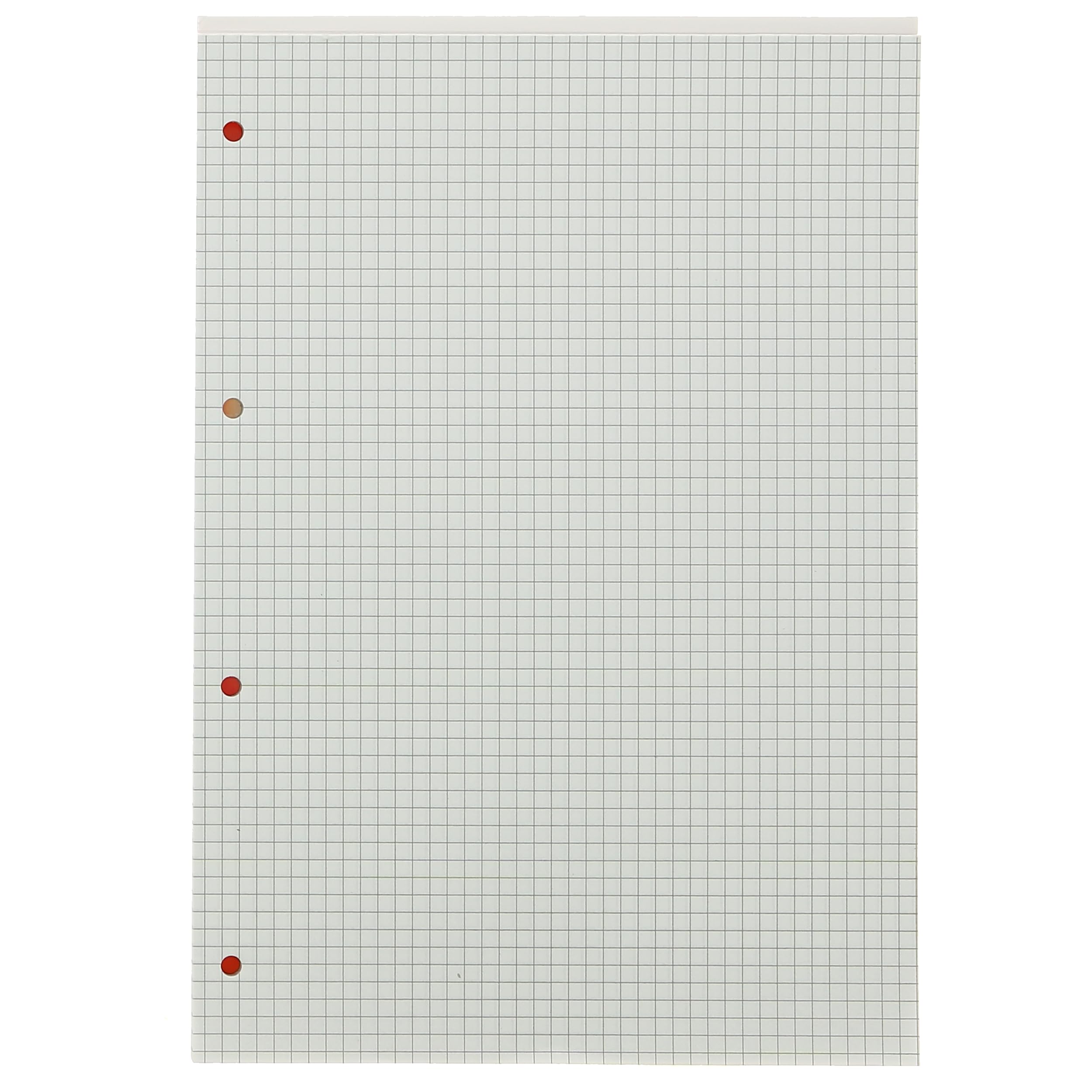 Landre 100050449 School Notepad A4 50 Sheets Line Style 21 Lined, 70 G/m², Wood-, Paper, 4 Holes) Pack Of 10 School Pad, A4, 50 Pages, Ruling 29