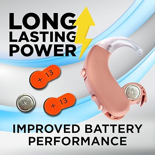 Miniatura 3 de Powermax Baterías para audífonos tamaño 13, pestaña naranja, 192 unidades