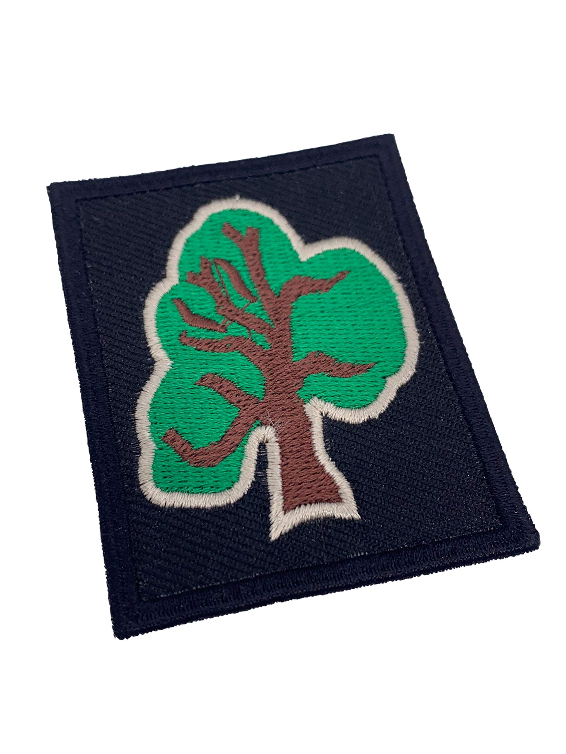 Reproduction WW2 Era British Insignia, 46th Infantry Division - Twill Backing