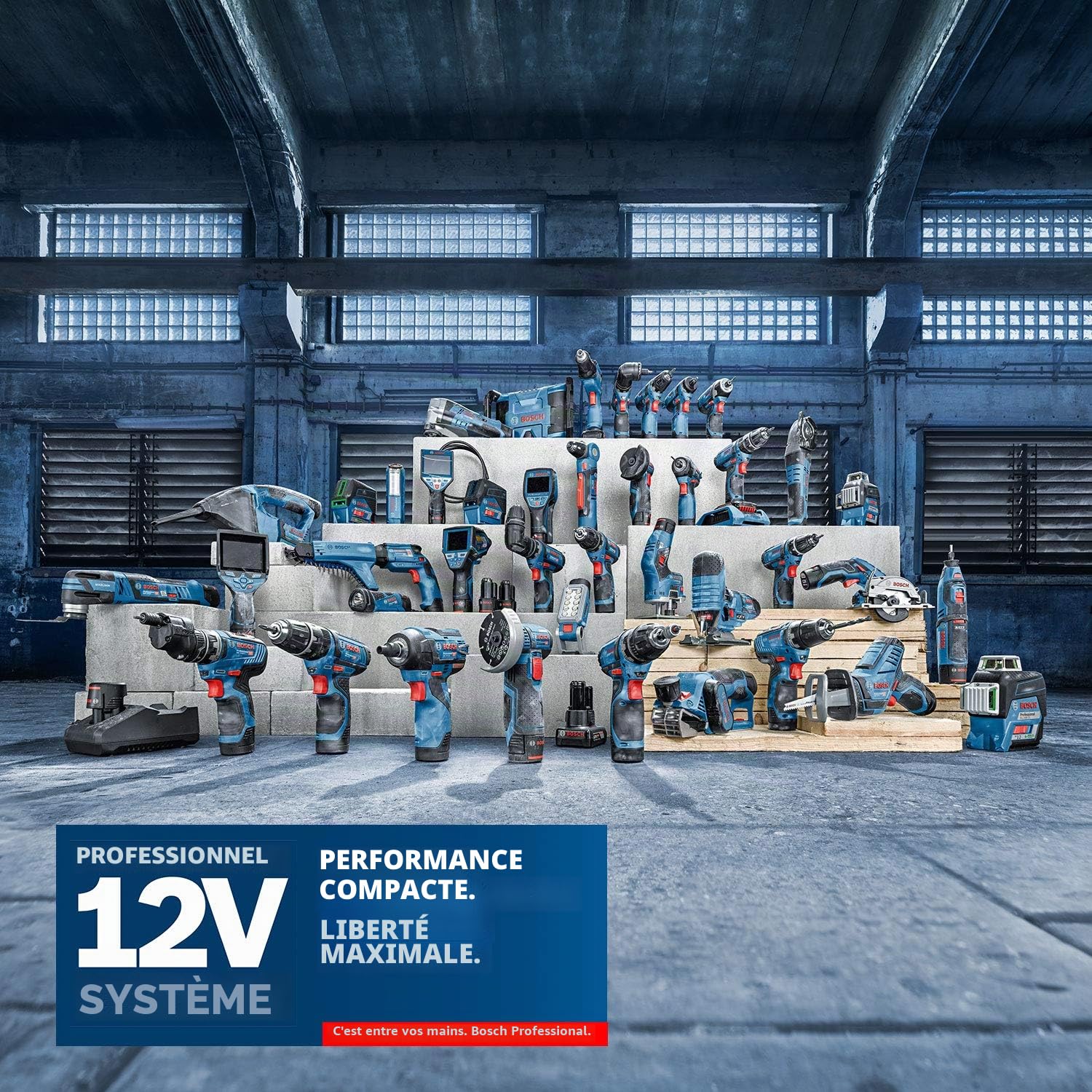 Bosch Professional 12V System cisaille à tôle sans-fil GSC 12V-13 (avec clé 6 pans, 1 lame supérieure et 1 lame inférieure pour cisaille à tôle, calage L-BOXX, L-BOXX)