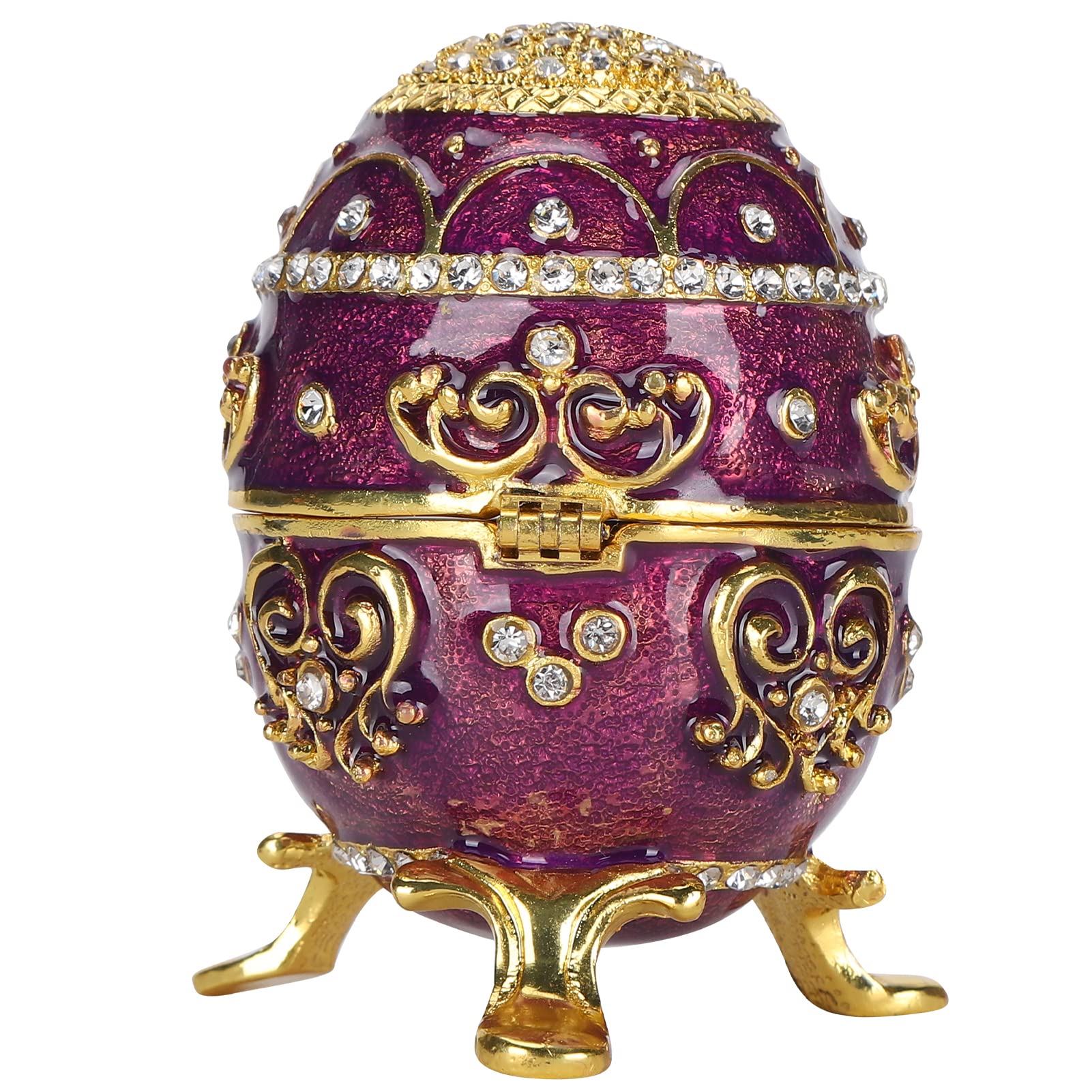 Boîte à bijoux en forme d'oeuf : protégez vos bagues de la perte et de la poussière