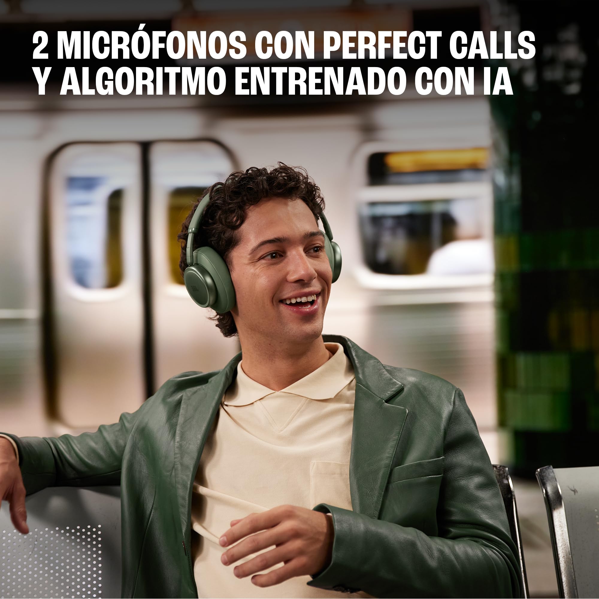 JBL Live 780NC, Auriculares Over-Ear Inalámbricos con Bluetooth, Negro | Spatial Sound, Hasta 80 Horas de Batería, Conexión Multipunto, Bluetooth 6.0, Personalizable con la Aplicación JBL Headphones