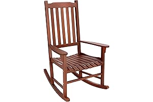 PrimeZone® Bamboo Rocking Chair: Serenity and Comfort in Every Sway