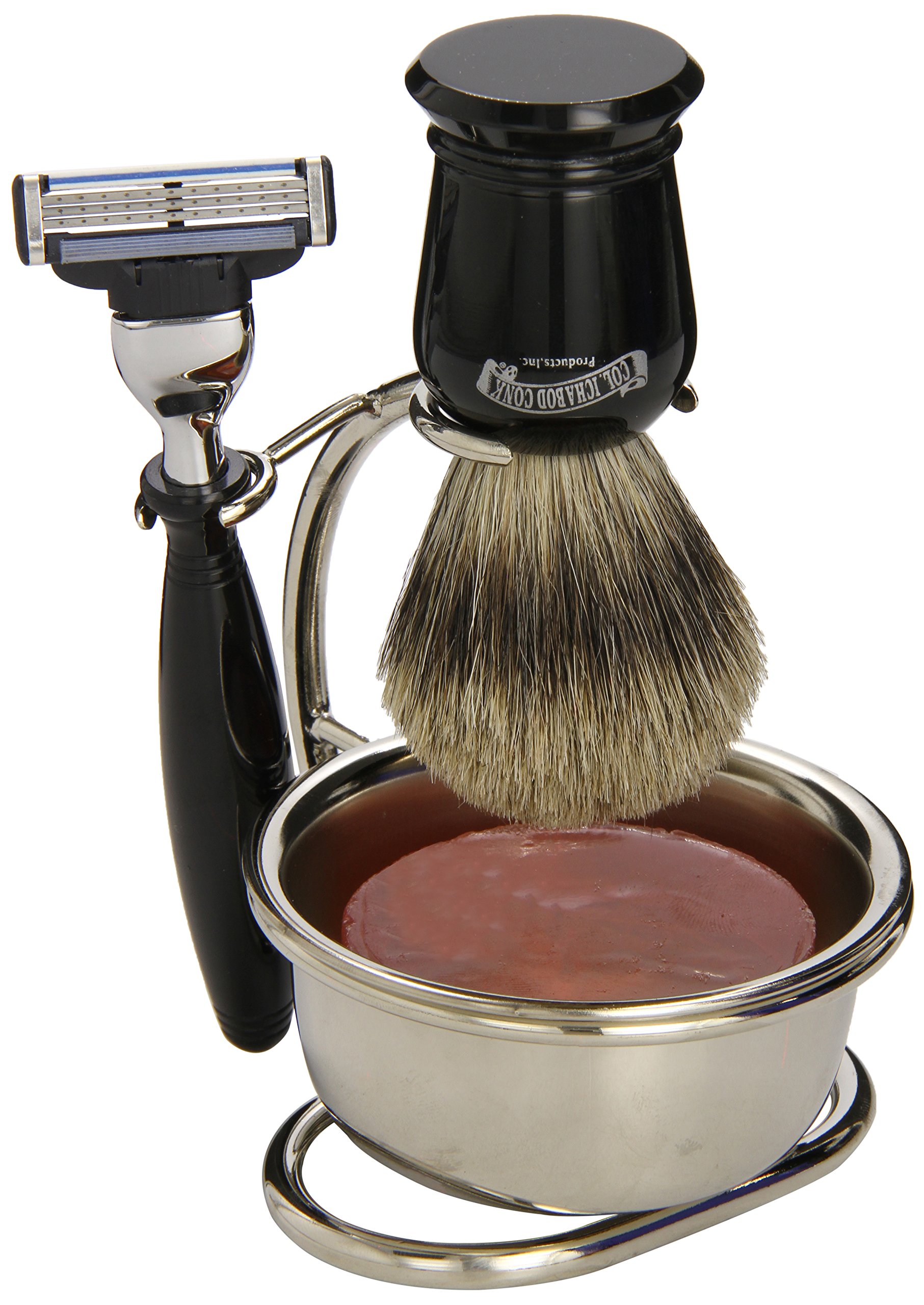 Col. Conk Products, Inc.Colonel Ichabod 4 Piece Shave Set