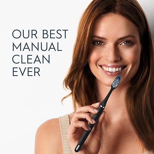 Miniatura 4 de Oral-B Cabezales de repuesto para cepillos de dientes Clic, 2 cepillos de dientes, cabezales de cepillo de repuesto negros