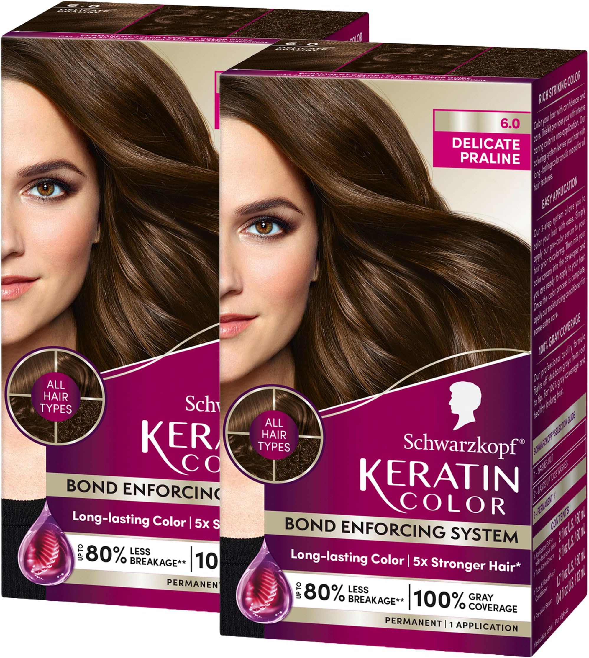 Keratin Color Permanent Hair Color