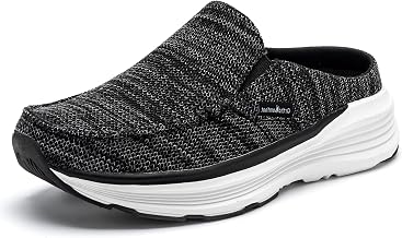 OrthoComfoot Women's Orthopedic Slip On Loafers: Comfortable Casual Arch Support Plantar Fasciitis Walking Shoes, Soft Orthotic House Mule Slippers for Flat Feet, Heel & Foot Pain Relief