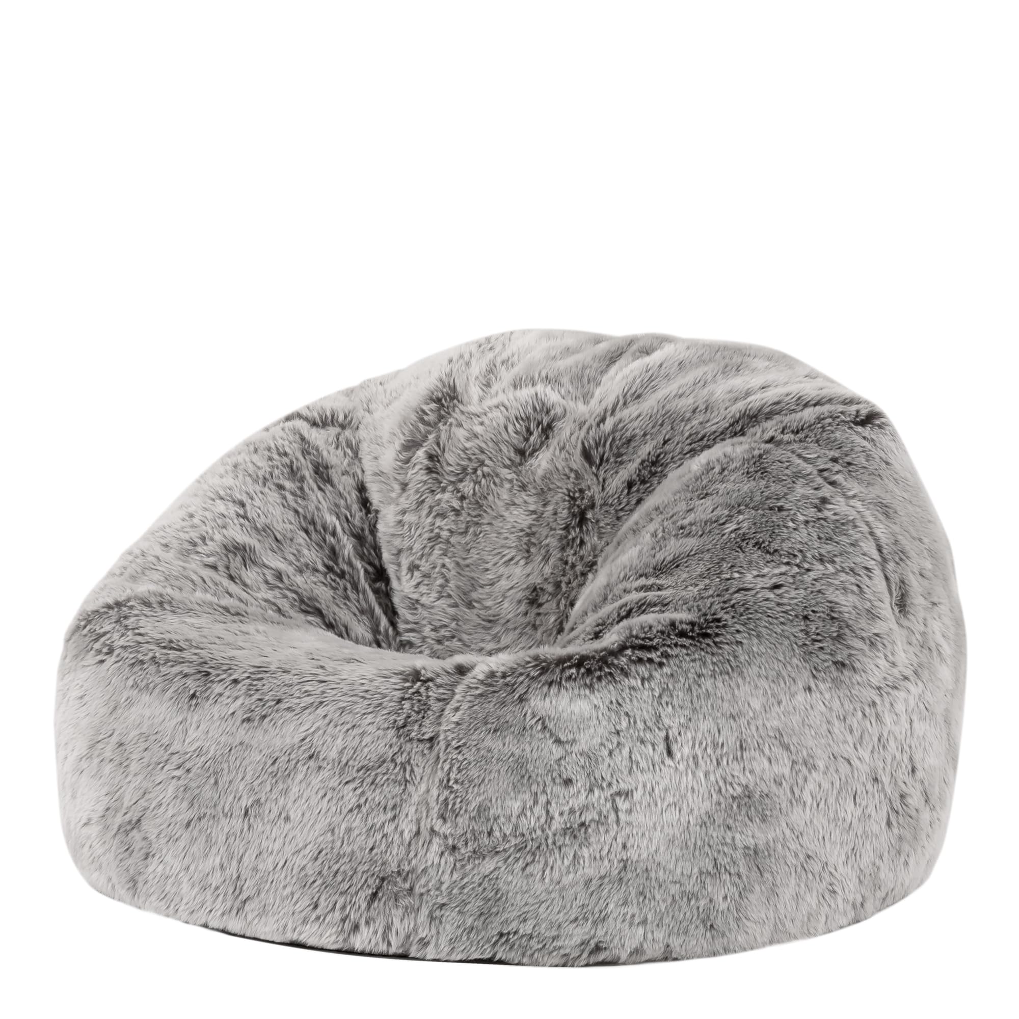 icon Kingston Faux Fur Kids Bean Bag, Artic, Fluffy Kids Bean Bag Chair with Filling Included for Girls and Boys, Childrens Chair, Beanbags for Children, Playroom Décor, Bedroom Accessories