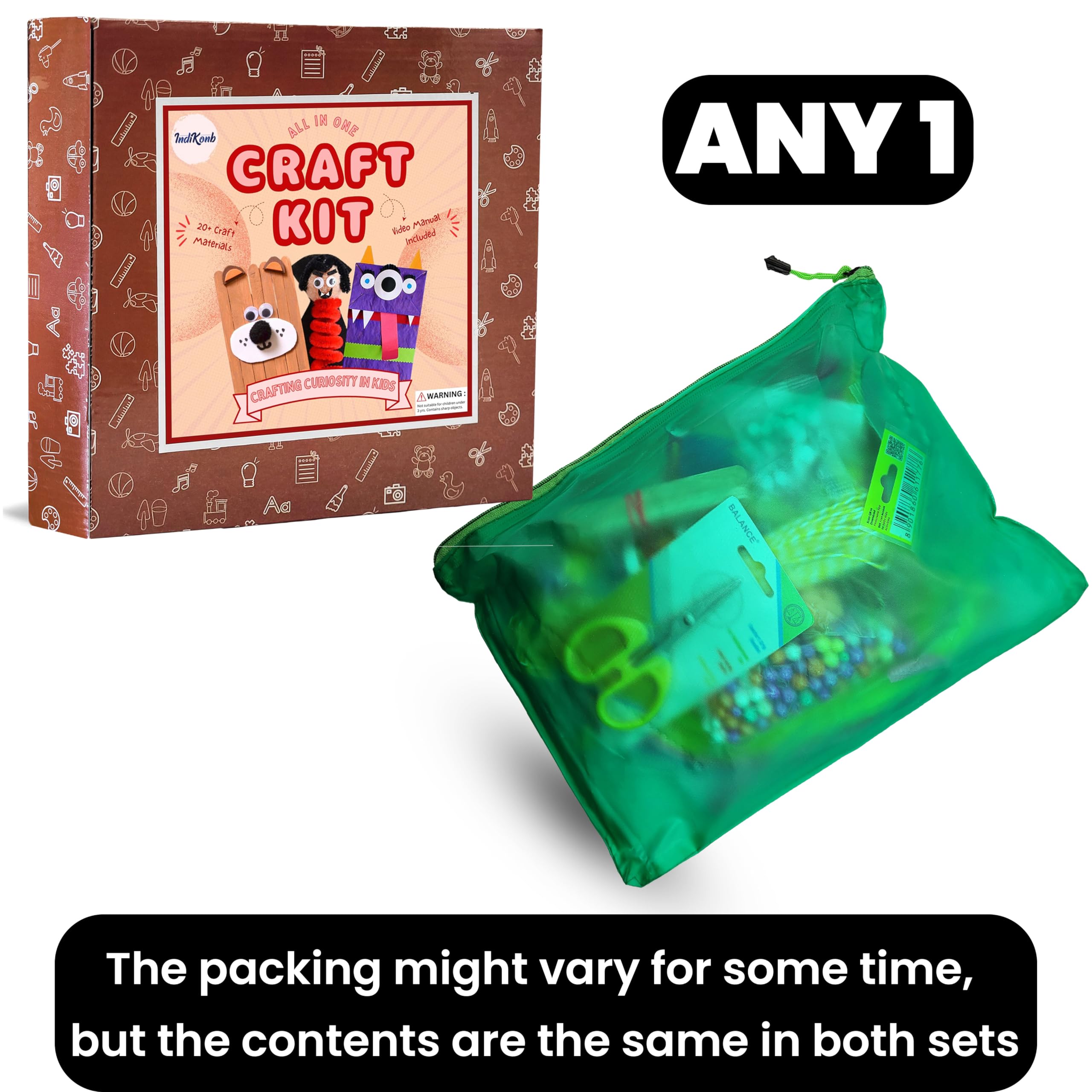 22-in-1 Art & Craft Kit for Kids - Unleash Creativity! -7 22-in-1 Art & Craft Kit for Kids - Unleash Creativity! -7