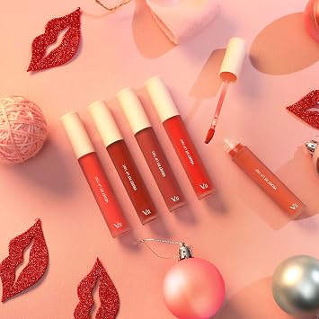 Village 11 Factory Velvet Fit Lip Tint Intense Red 4.7g - Matte & Creamy Lip Tint
