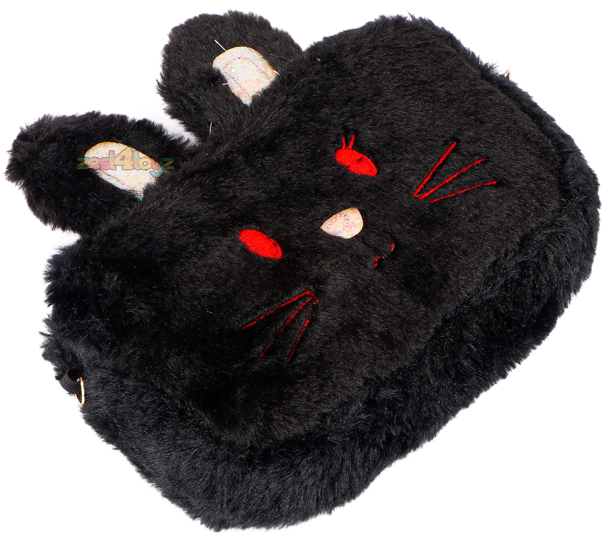 Soft Plush Shoulder Sling Bag Cute Fluffy Cartoon Design Fur Bag for Kids Girls Teens Best for Birthday Return Gift-image-15
