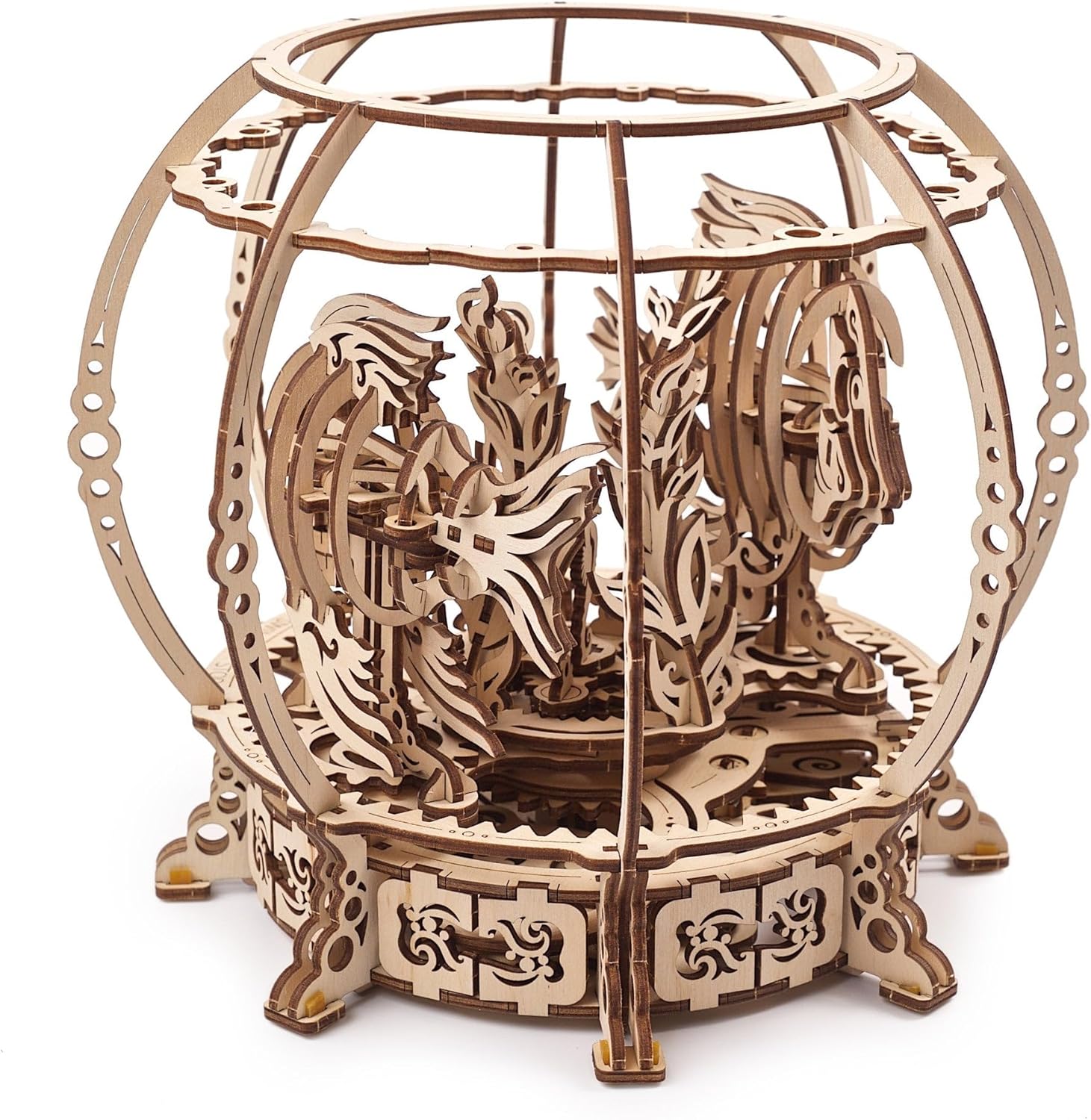 UGEARS Mechanical Aquarium, Model Kit, 3D Puzzle