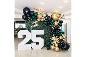 137Pcs Black History Month Balloon Arch Kit