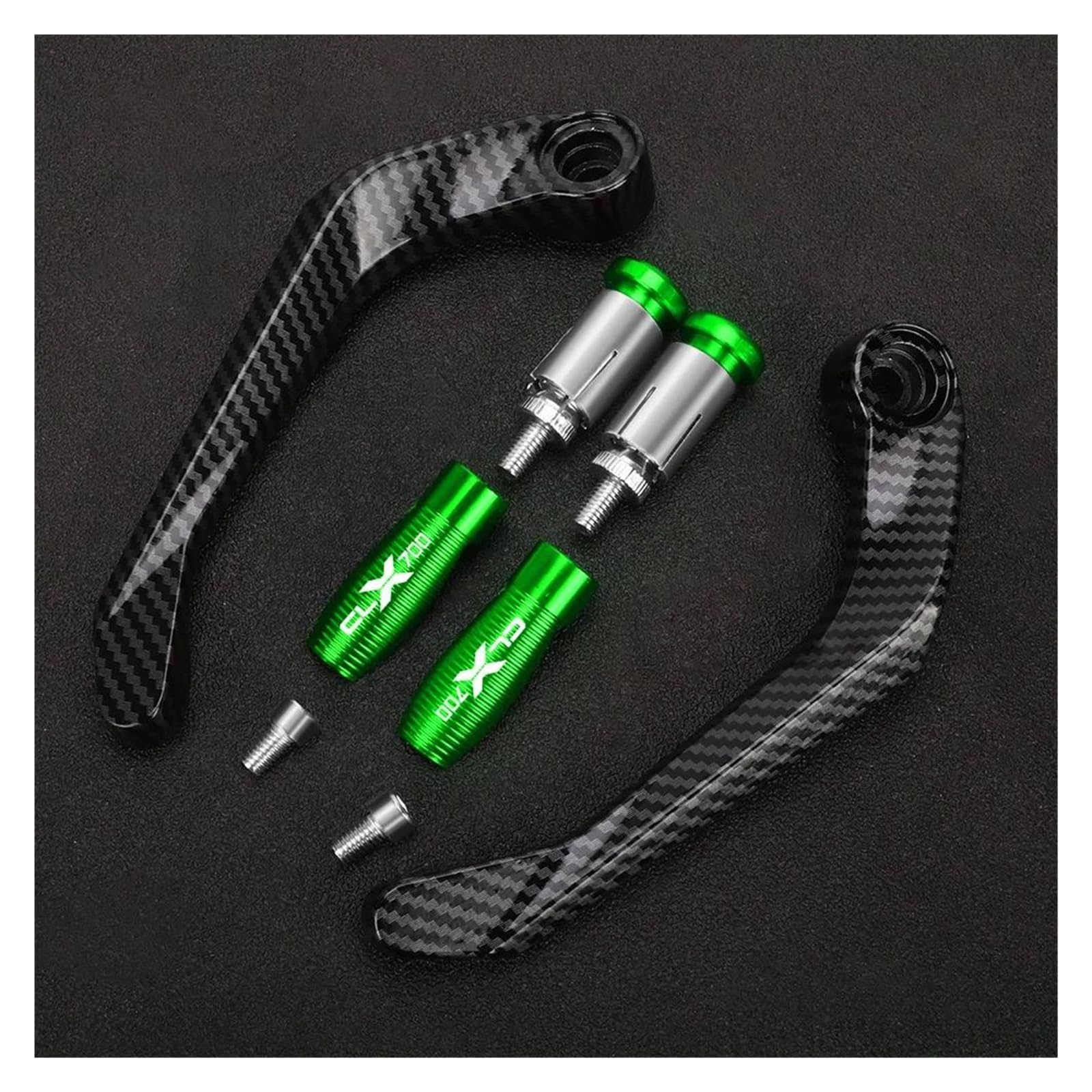 Motorcycle Joystick Guards For CLX700 700CLX 700CL-X 700 CLX(Green)