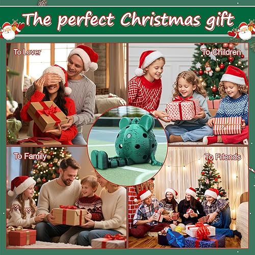 Miniatura 7 de Caja ciega de Navidad Pickleball Buddy, caja ciega de pickleball de la serie de Navidad, decoraciones, regalos de cumpleaños de vacaciones para