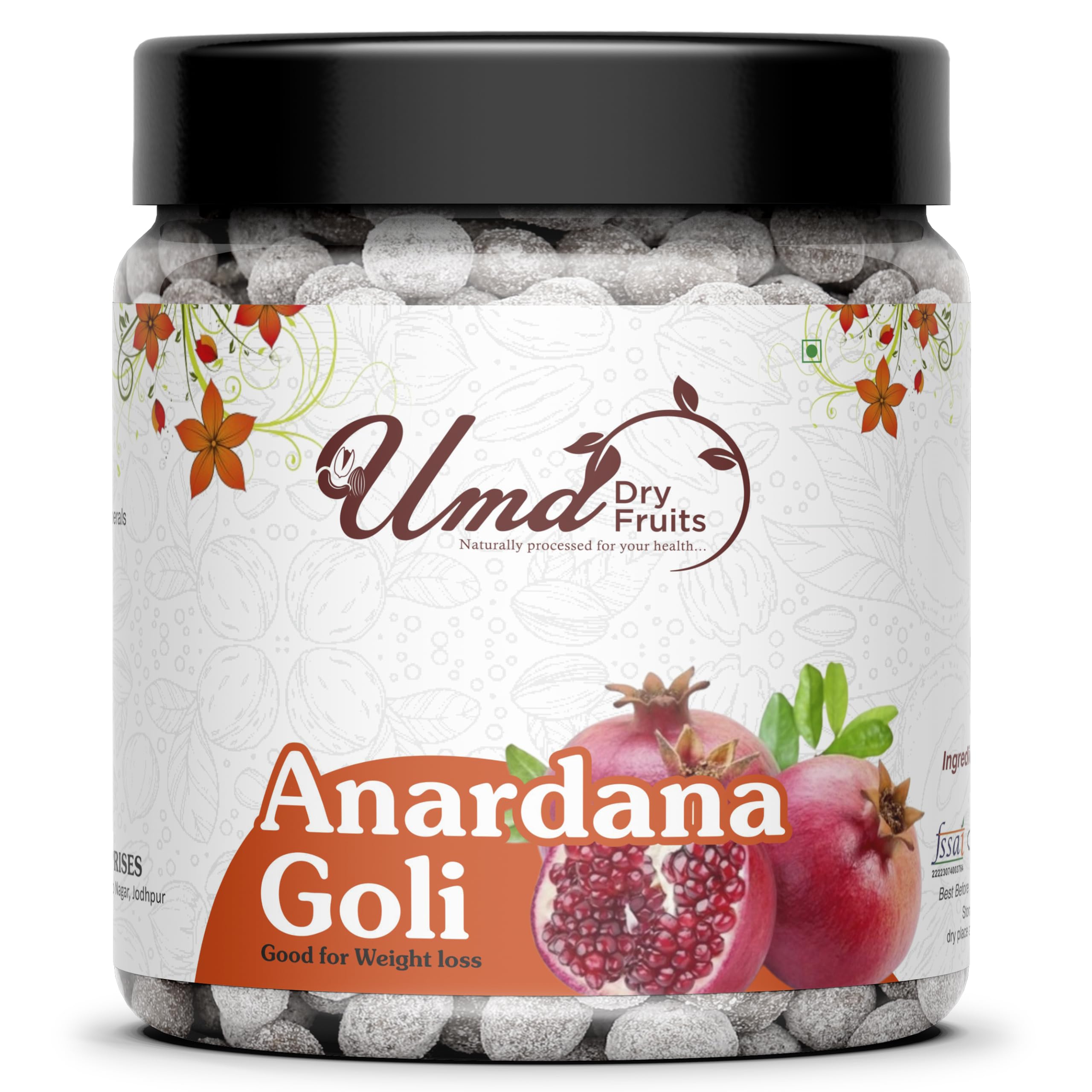 Uma Dry Fruits Pachak Anardana Goli Churan [Mouth Freshener, Digestive,After-Meal,Mukhwas](JAR PACK) (1kg) (B0CRDXMVSX) Amazon Price History, Amazon Price Tracker