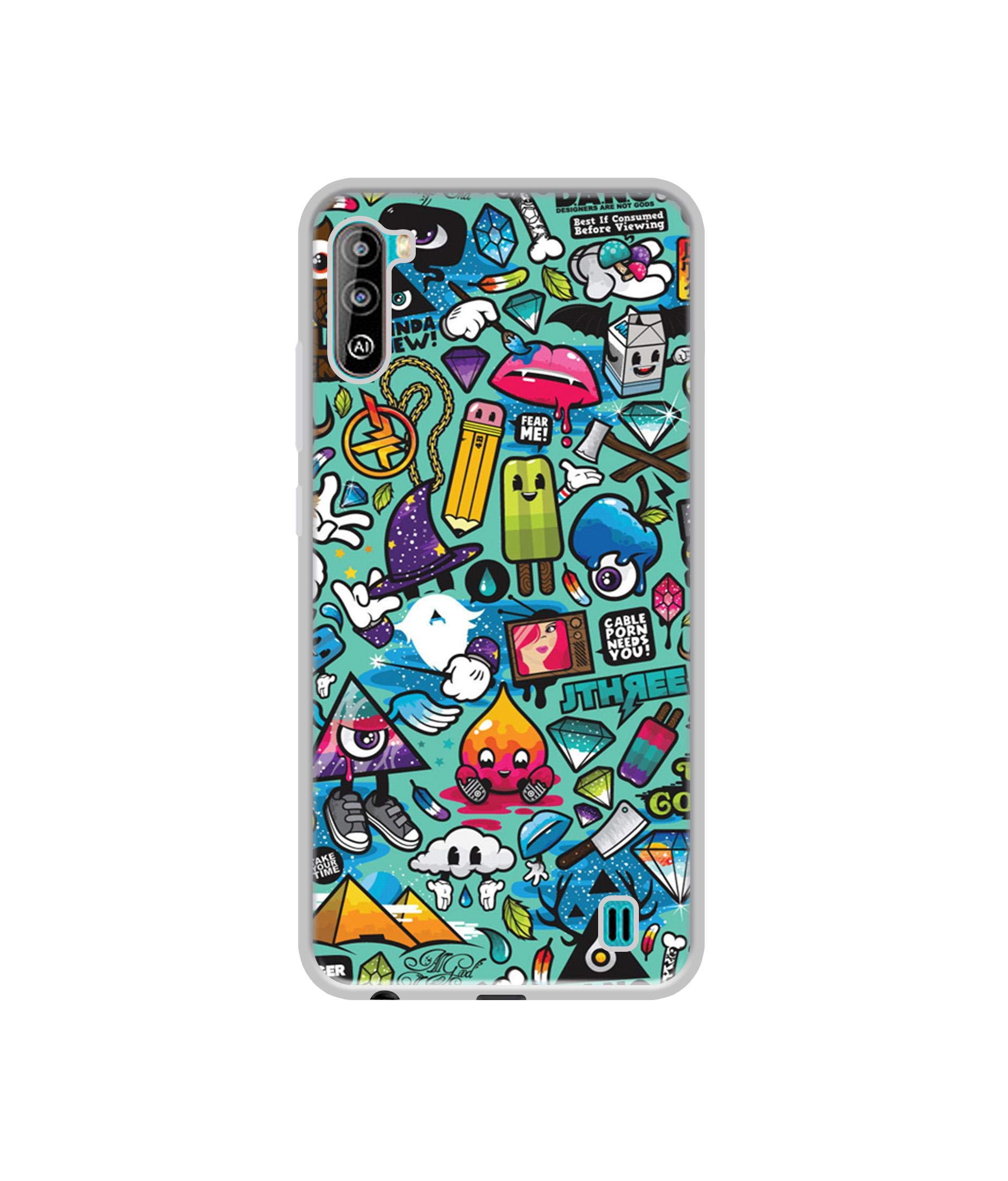 Casotec Crazy Design Printed Silicon Soft TPU Back Case Cover for Lava Z2 (B08VHCC4S1) Amazon Price History, Amazon Price Tracker