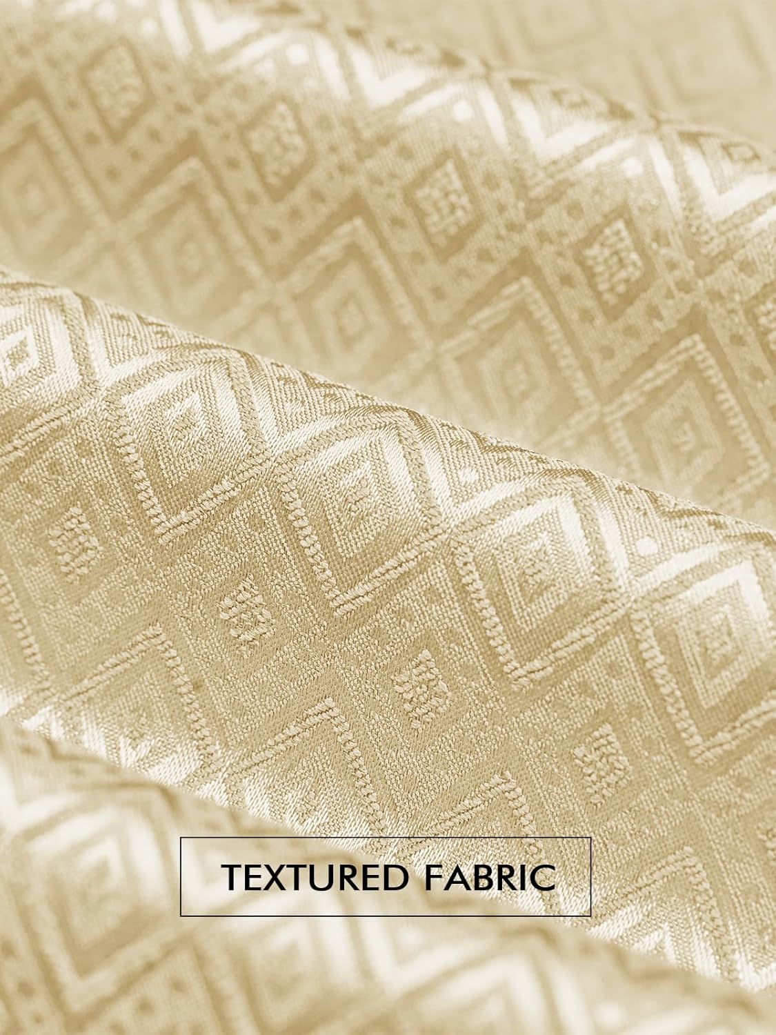 Runcati Mens Kaftan Thobe Textured Henley Shirt Long Sleeve Robe Casual Muslim Gown Shirt - Image 6