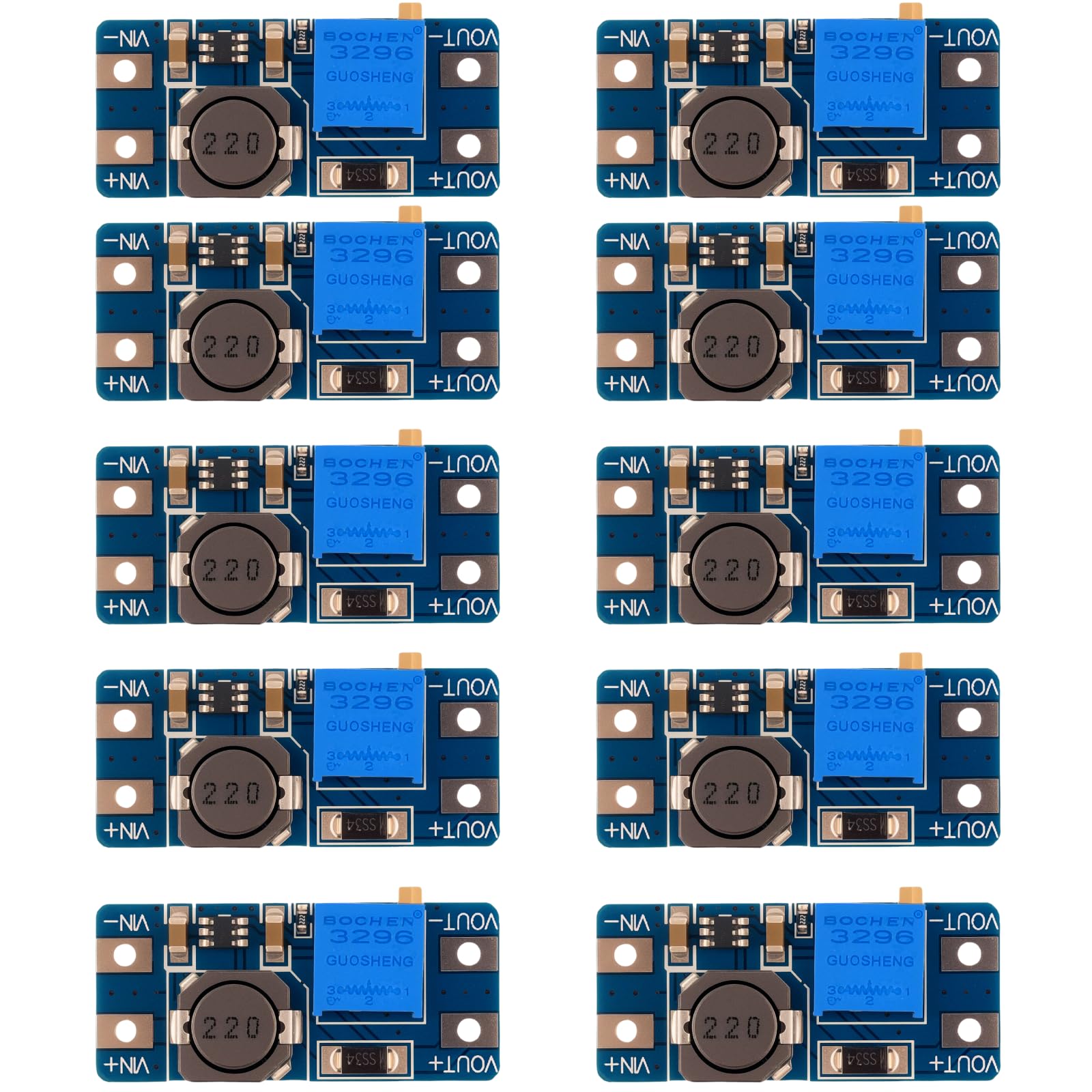 DC-DC Boost Step Up Module – Converts 2V-5V To 5V 2A Fixed Output – Great For DIY Electronics!