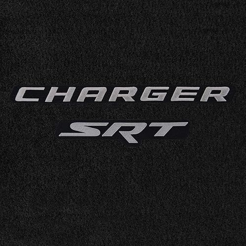 Miniatura 6 de Lloyd Mats Heavy Duty Carpeted Floor Mats for Dodge Charger RWD 2011-ON (Charcoal, 2PC - Silver Charger)