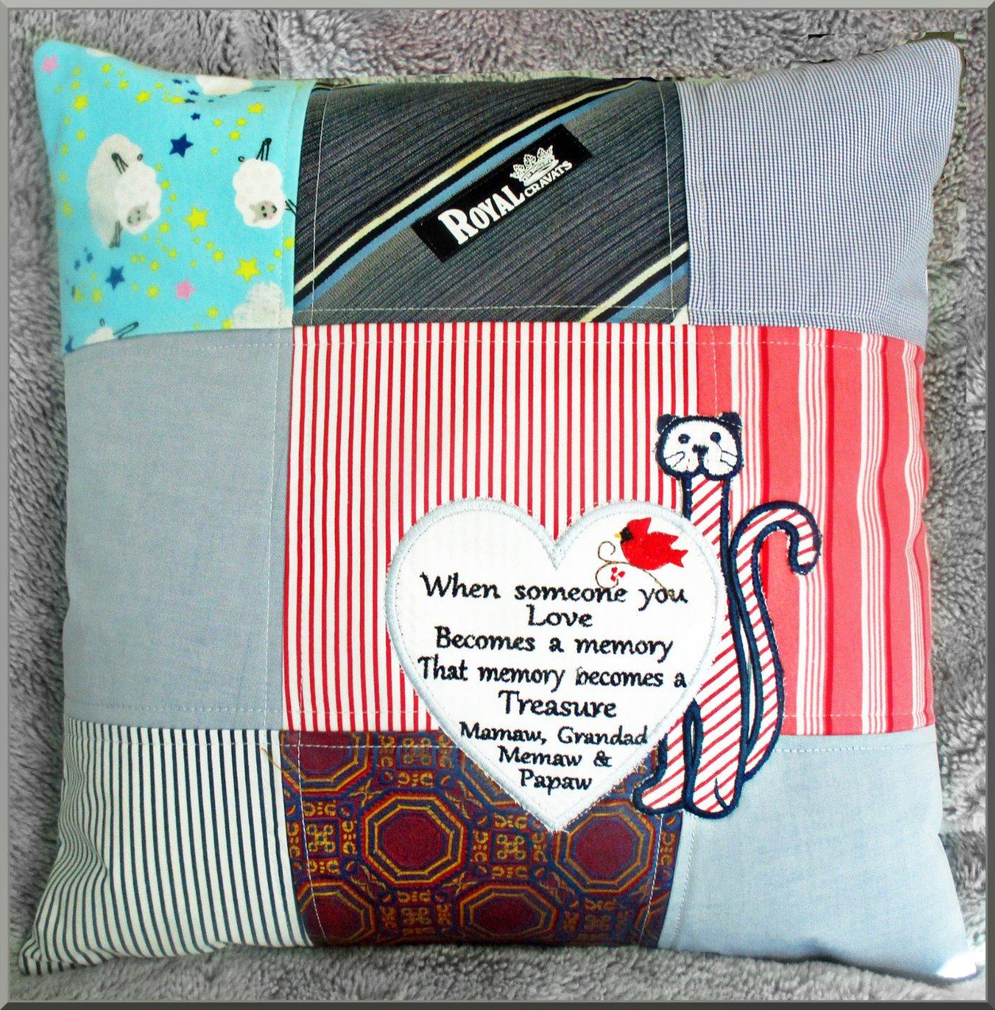 quilted pillow