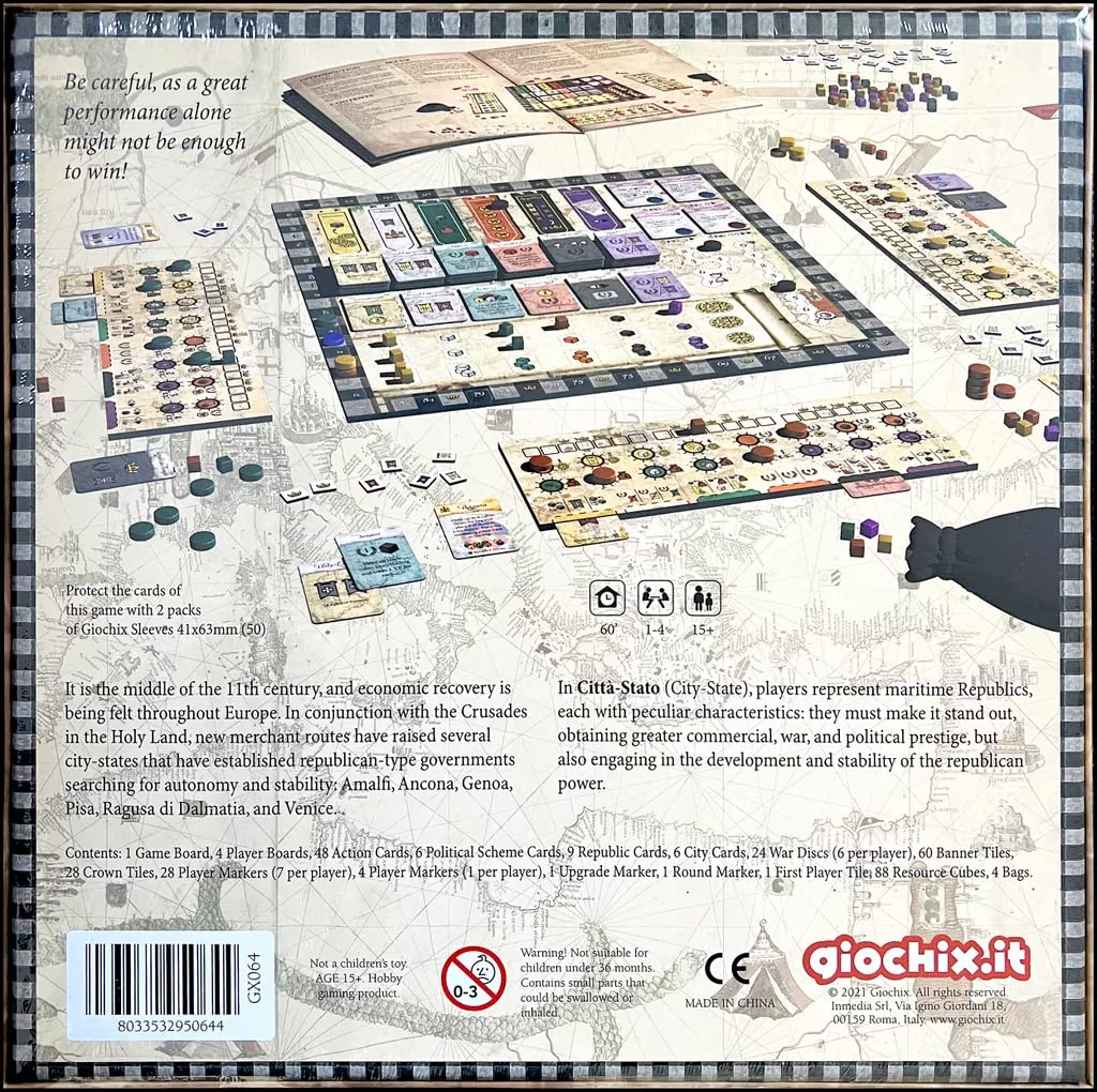 Città-Stato boardgame Giochix.it