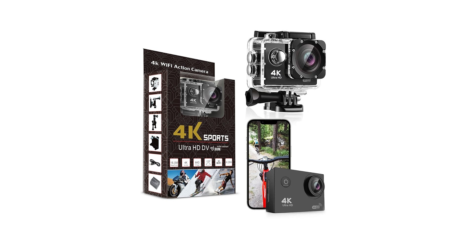 Amazon.com : Pro Xtreme 4K Action Camera - Ultra HD